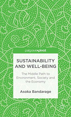 Stock image for Sustainability and Well-Being : The Middle Path to Environment, Society and the Economy for sale by Better World Books