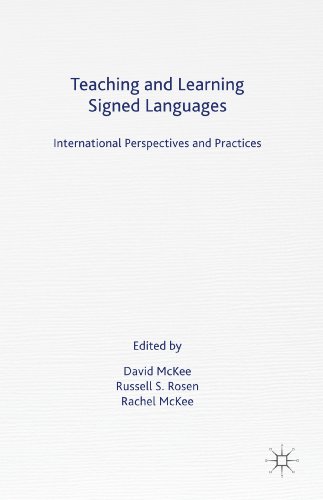 Teaching and Learning Signed Languages: International Perspectives and Practices