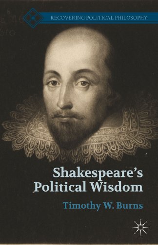9781137320858: Shakespeare's Political Wisdom (Recovering Political Philosophy)