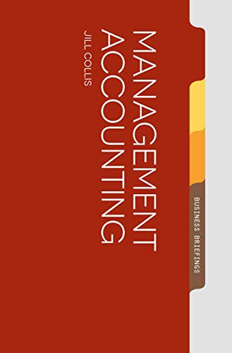 Imagen de archivo de Management Accounting (Palgrave Business Briefing) a la venta por Books Puddle