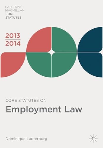 Beispielbild fr Core Statutes on Employment zum Verkauf von Anybook.com