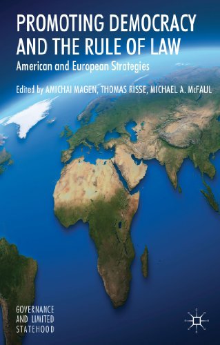 Beispielbild fr Promoting Democracy and the Rule of Law: American and European Strategies zum Verkauf von Revaluation Books