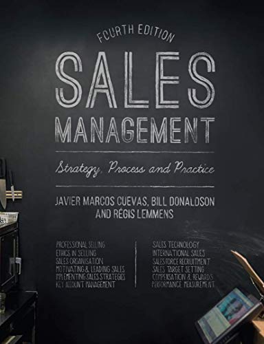 Stock image for Sales Management: Strategy, Process and Practice for sale by GF Books, Inc.