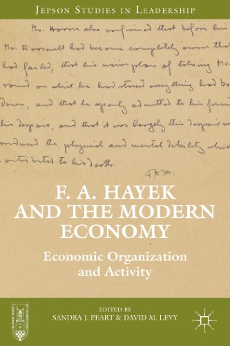 Stock image for F. A. Hayek and the Modern Economy Economic Organization and Activity for sale by COLLINS BOOKS