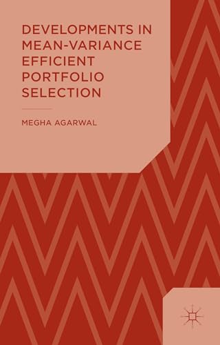 9781137359919: Developments in Mean-Variance Efficient Portfolio Selection