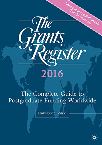 Stock image for The Grants Register 2015 : The Complete Guide to Postgraduate Funding Worldwide for sale by Better World Books