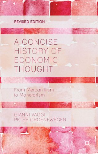 Stock image for A Concise History of Economic Thought : From Mercantilism to Monetarism for sale by Better World Books Ltd