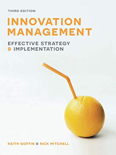 Imagen de archivo de Innovation Management: Effective strategy and implementation a la venta por BooksRun