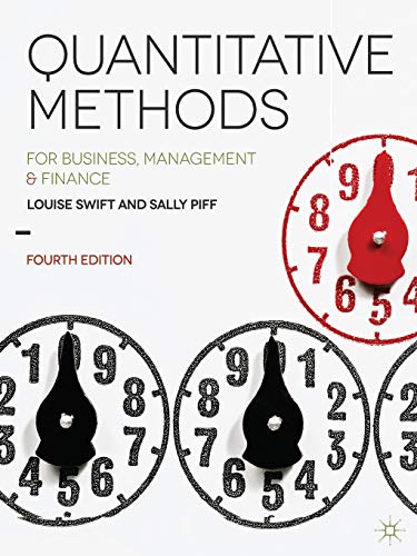 Stock image for Quantitative Methods : For Business, Management and Finance for sale by Better World Books Ltd
