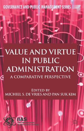 9781137387981: Value and Virtue in Public Administration: A Comparative Perspective (Governance and Public Management)