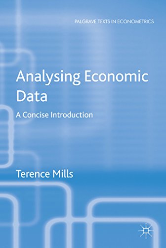 Stock image for Analyzing Economic Data: A Concise Introduction (Palgrave Texts in Econometrics) for sale by Bestsellersuk