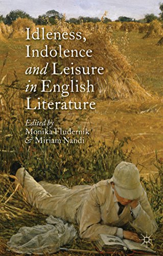 Imagen de archivo de Idleness; Indolence and Leisure in English Literature a la venta por Ria Christie Collections