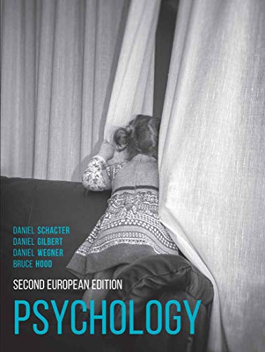 Beispielbild fr Psychology (Second European Edition) zum Verkauf von Anybook.com