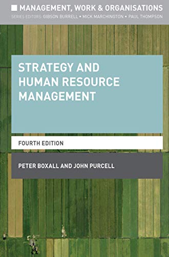 9781137407634: Strategy and Human Resource Management: 17 (Management, Work and Organisations)