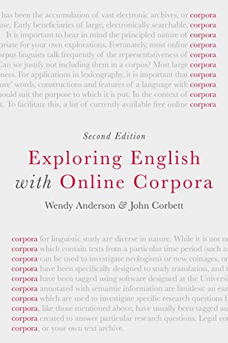 Stock image for Exploring English with Online Corpora: An Introduction for sale by Moe's Books