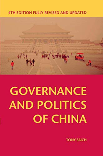 Imagen de archivo de Governance and Politics of China (Comparative Government and Politics) a la venta por HPB-Red