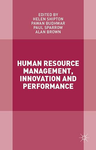 Beispielbild fr Human Resource Management, Innovation and Performance zum Verkauf von Monster Bookshop