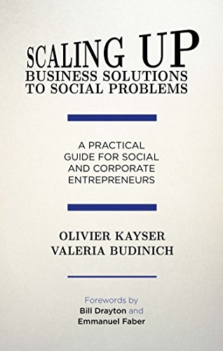 Stock image for Scaling Up Business Solutions to Social Problems for sale by Blackwell's