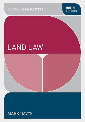 Beispielbild fr Land Law (Palgrave Law Masters) zum Verkauf von WorldofBooks