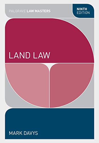 Stock image for Land Law (Palgrave Law Masters) for sale by WorldofBooks