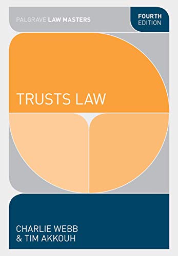 9781137475824: Trusts Law (Palgrave Law Masters)