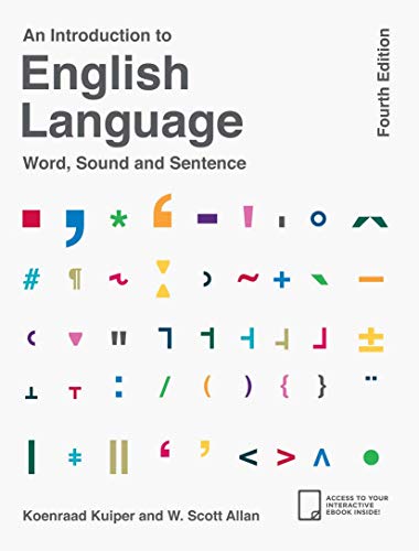 9781137496874: An Introduction to English Language: Word, Sound and Sentence