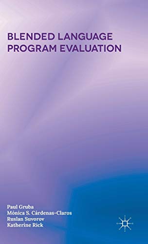 Stock image for Blended Language Program Evaluation for sale by Kennys Bookshop and Art Galleries Ltd.