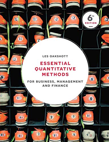 Stock image for Essential Quantitative Methods: For Business, Management and Finance for sale by WorldofBooks