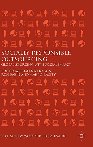 Beispielbild fr Socially Responsible Outsourcing: Global Sourcing with Social Impact zum Verkauf von Book Dispensary