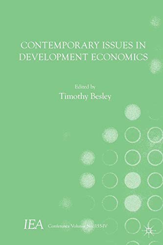9781137579447: Contemporary Issues in Development Economics