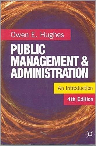 Stock image for Public Management & Administration,An Introduction for sale by Kanic Books