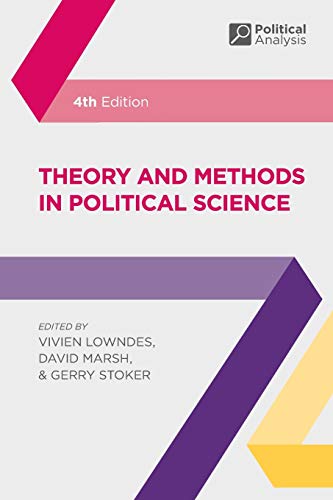 Imagen de archivo de Theory and Methods in Political Science (Political Analysis, 21) a la venta por Goodwill Southern California