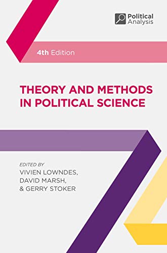 Imagen de archivo de Theory and Methods in Political Science (Political Analysis, 19) a la venta por Textbooks_Source