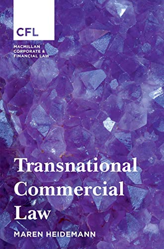 9781137605184: Transnational Commercial Law: 2 (Corporate and Financial Law)