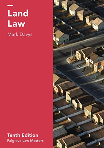 Beispielbild fr Land Law (Palgrave Law Masters) zum Verkauf von WorldofBooks