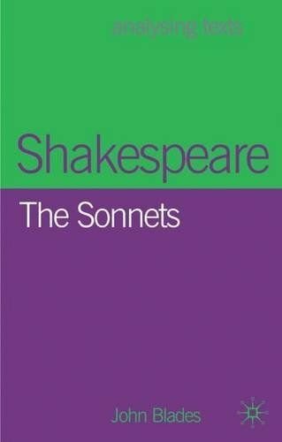 9781137608215: Shakespeare The Sonnets [Paperback] [Jan 01, 2016] John Blades