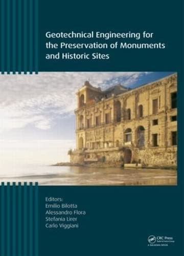 Imagen de archivo de Geotechnical Engineering for the Preservation of Monuments and Historic Sites a la venta por Chiron Media