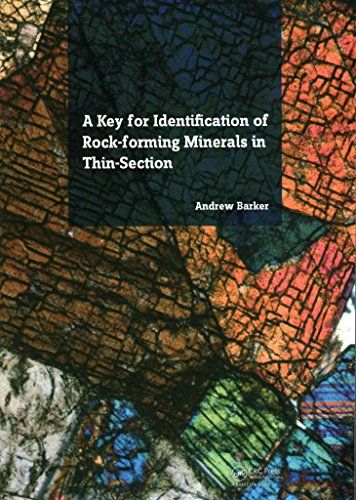 9781138001145: A Key for Identification of Rock-Forming Minerals in Thin Section