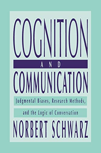 9781138002647: Cognition and Communication