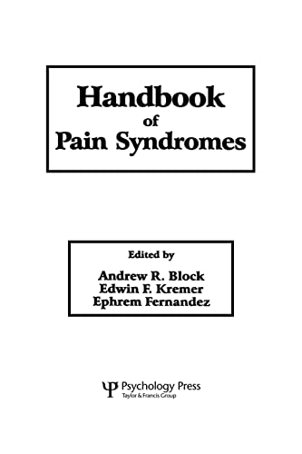Beispielbild fr Handbook of Pain Syndromes: Biopsychosocial Perspectives zum Verkauf von Blackwell's