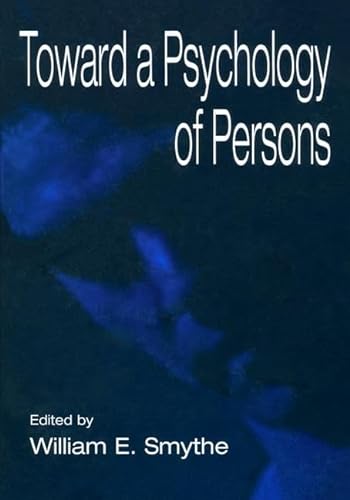Imagen de archivo de Toward a Psychology of Persons a la venta por Blackwell's