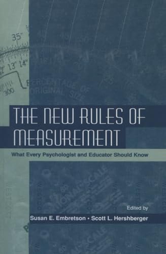 Beispielbild fr The New Rules of Measurement zum Verkauf von Blackwell's