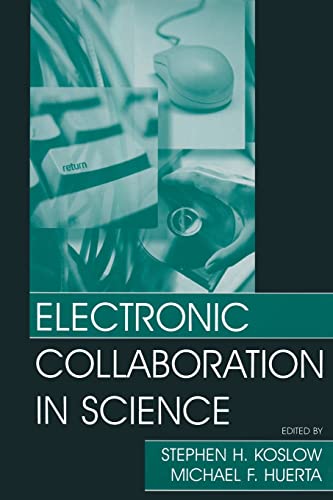 Imagen de archivo de Electronic Collaboration in Science a la venta por Blackwell's