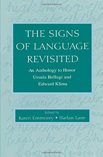 Imagen de archivo de The Signs of Language Revisited a la venta por Blackwell's