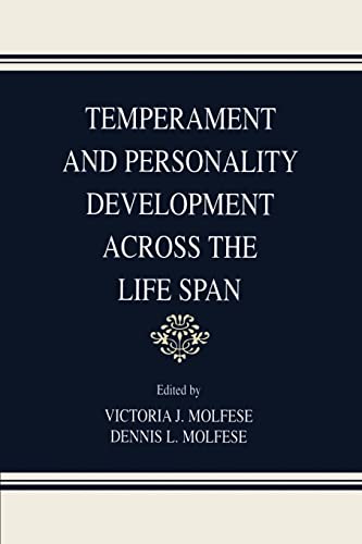 Beispielbild fr Temperament and Personality Development Across the Life Span zum Verkauf von Chiron Media