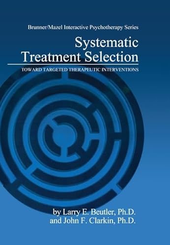 Imagen de archivo de Systematic Treatment Selection a la venta por Blackwell's