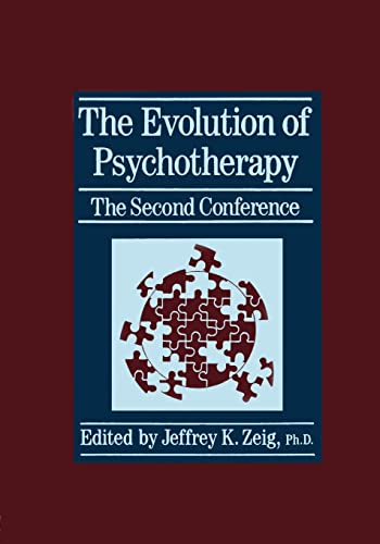 Stock image for The Evolution of Psychotherapy: The Second Conference for sale by Revaluation Books