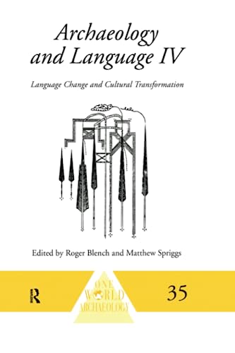 Stock image for Archaeology and Language IV for sale by Blackwell's