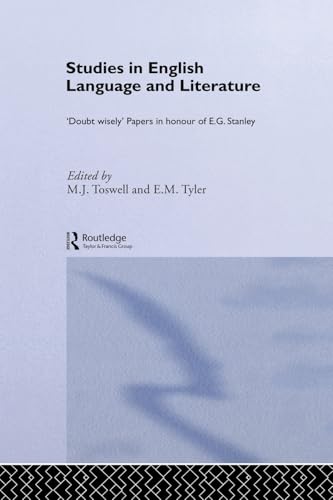 9781138006935: Studies in English Language and Literature: Doubt Wisely