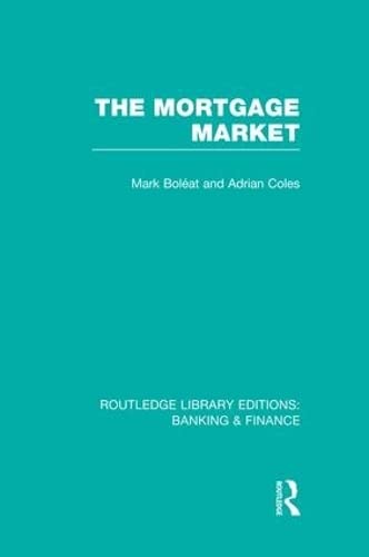 Beispielbild fr The Mortgage Market zum Verkauf von Blackwell's